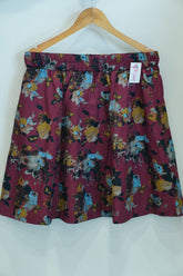 Silk Printed Skirt